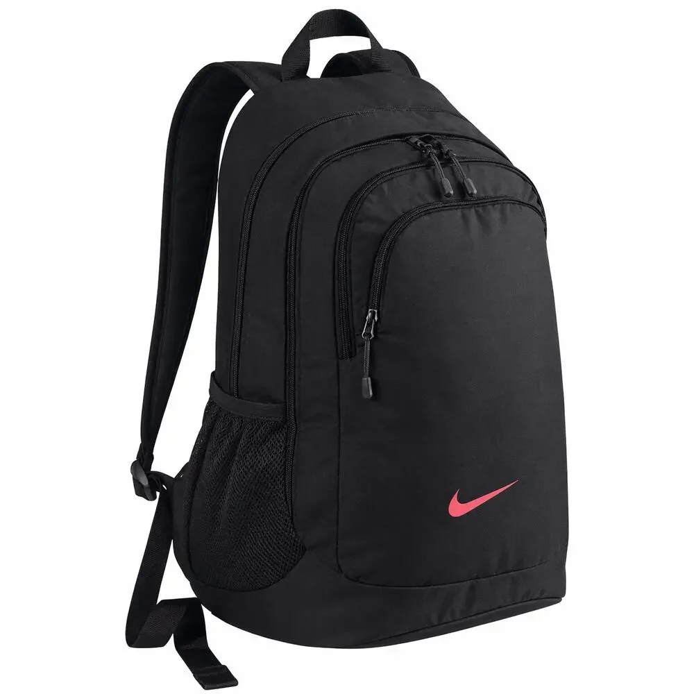 Nike TM TRN Backpack For Her - Black with Pink Accents